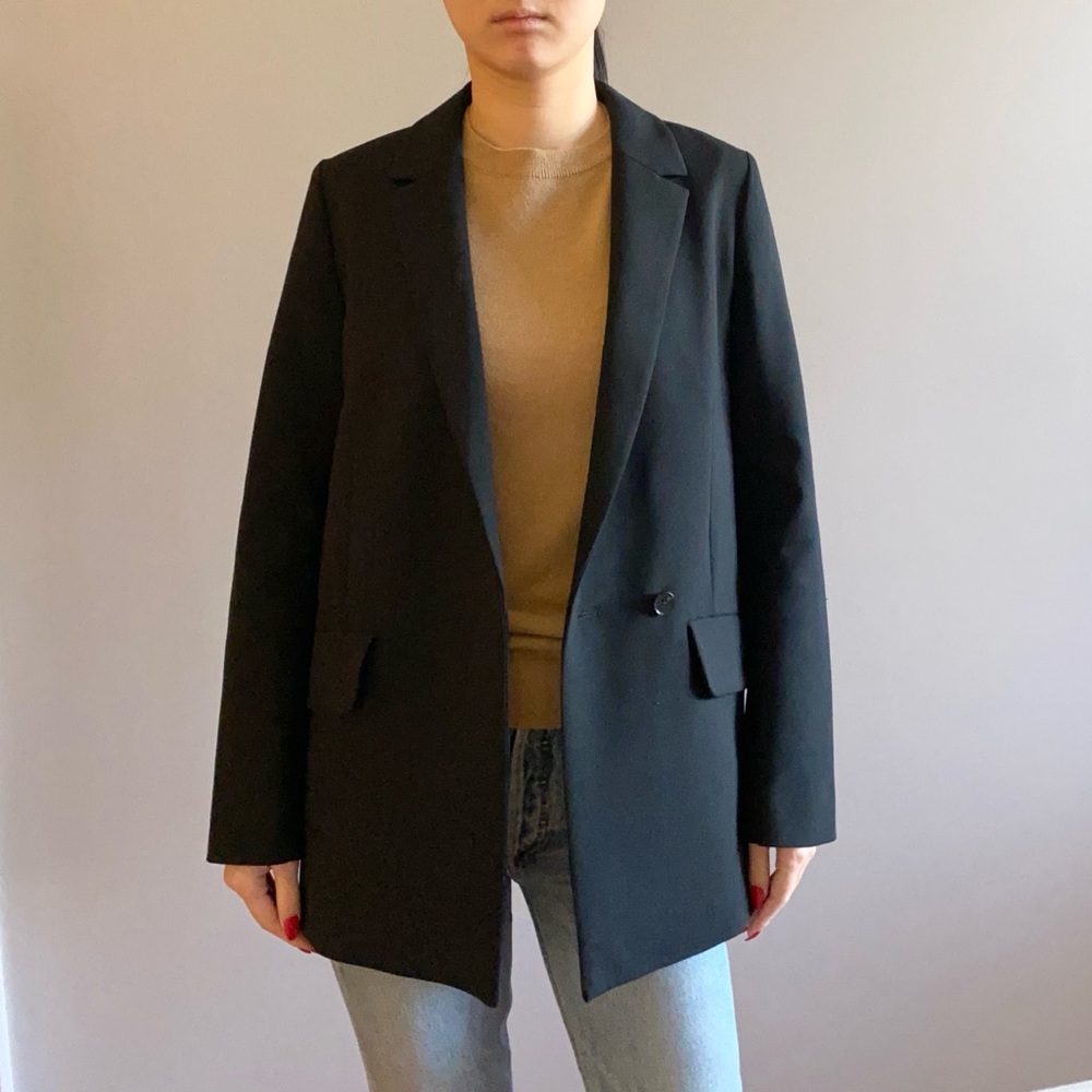 COS Dark Blue/Black Blazer